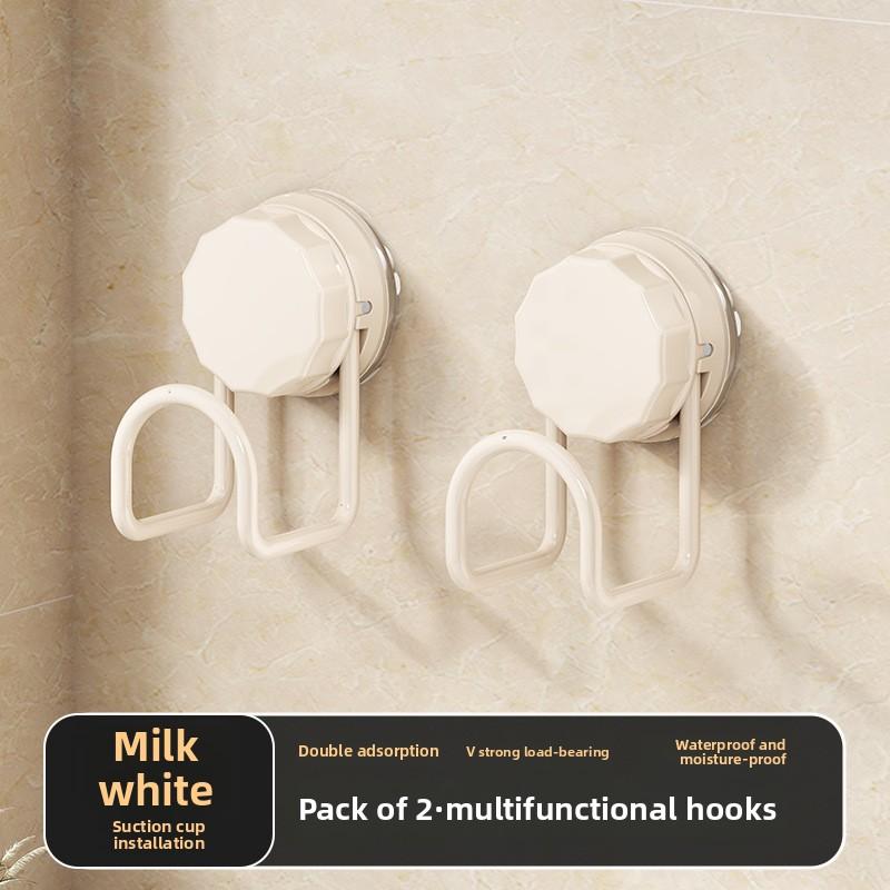 Kitchen Rack Wall-mounted Multi-functional Storage Suction Cup Hook Cutting Board Cutting Board Rack Household Free Installation Rack