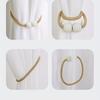 A Set of 5-color Magnetic Pearl Curtain Straps, Suitable for Home Decoration In Living Rooms, Bedrooms, and Offices