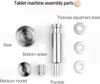 Ruční lis na tablety 12mm Nerezová ocel Kuchyňský nástroj