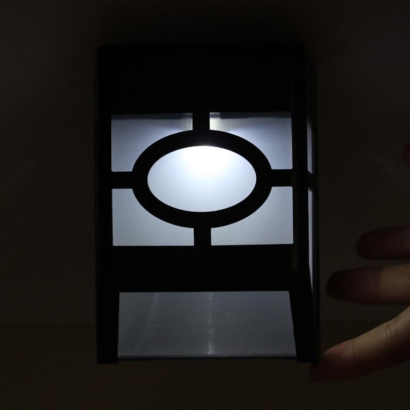 

Настенный солнечный кронштейн Светодиодный светильник Уличный Садовая дорожка Ландшафтный Забор Дворовый светильник White Light