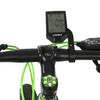 LIXADA Wireless Bike Computer Speed Meter with Heart Rate Sensor Backlight Display Multifunction Waterproof Cycling Speedometer