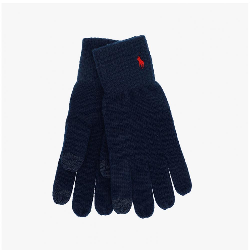 Polo Ralph Lauren Pc0712 433 Pony Knitted Touchscreen Gloves