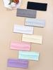 8pcs Fashionable, Casual, Simple, Solid Color Headband, Sports, Fitness, Yoga Headband