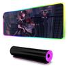 Zenless zone zero Muismat RGB Gaming Muismat Grote LED Pad PC Bureau Mat Lichtgevende Muismat Grote Toetsenbordmatten Tafelkleed Met