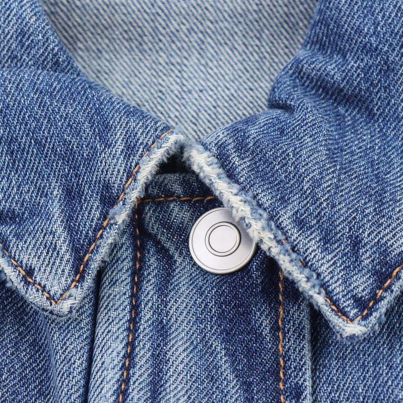 Araltay New Arrival Fashion Style Women's Clothing Long Denim Jacket Coat Denim 5252271 4725231