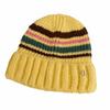 Trendy Casual Wool Hat Vintage Winter Pullover Hat Fashion Striped Knitted Hat  Outdoor