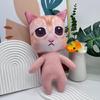 Animals Plush Throw Pillow Felines Stuffed Toy El Gato Animals Plush for Relaxation and Playing Stuffed Animals Doll