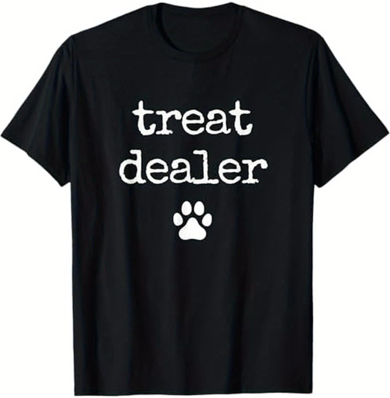 

Treat Dealer Funny Humor Owner Treats Dog Lover T-Shirt, 100% Cotton, Gifts for Men Dad Husband Grandpa, S-XXXL S разноцветный