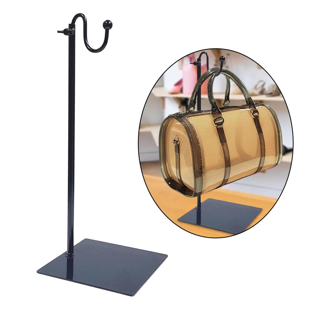 Adjustable Handbag Display Rack, Single Hook Desktop Purse Holder