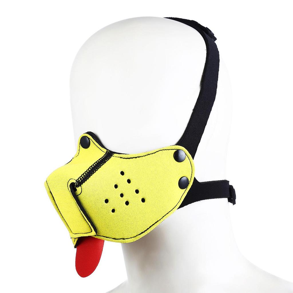 Adult Dog Hood Muzzle Gag for Couples - SM Flirting Toy