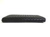 Authentic BOTTEGA VENETA Intrecciato Black Leather Round Zip Wallet Purse #a369   Refurbished