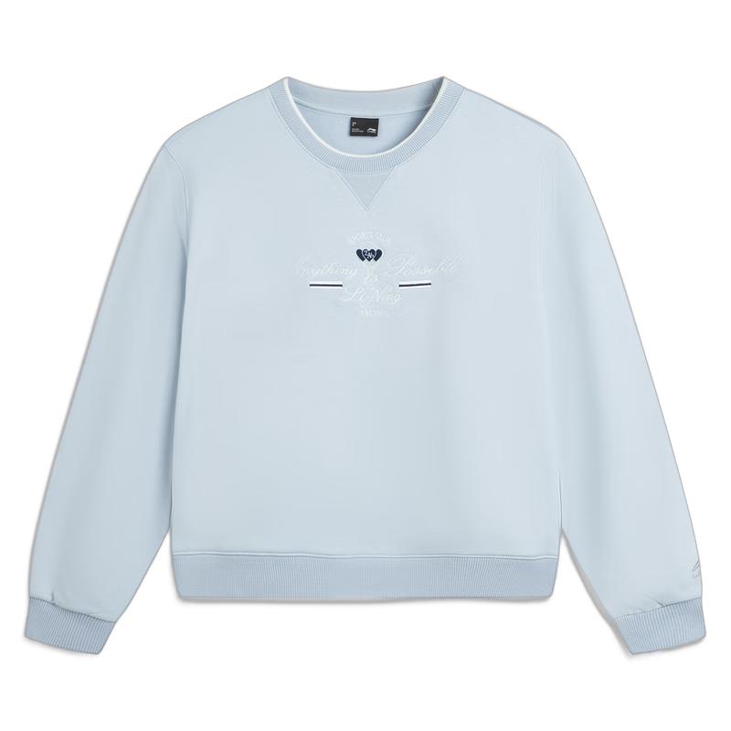 Женская флисовая толстовка с круглым вырезом Li-Ning AWDV998 L