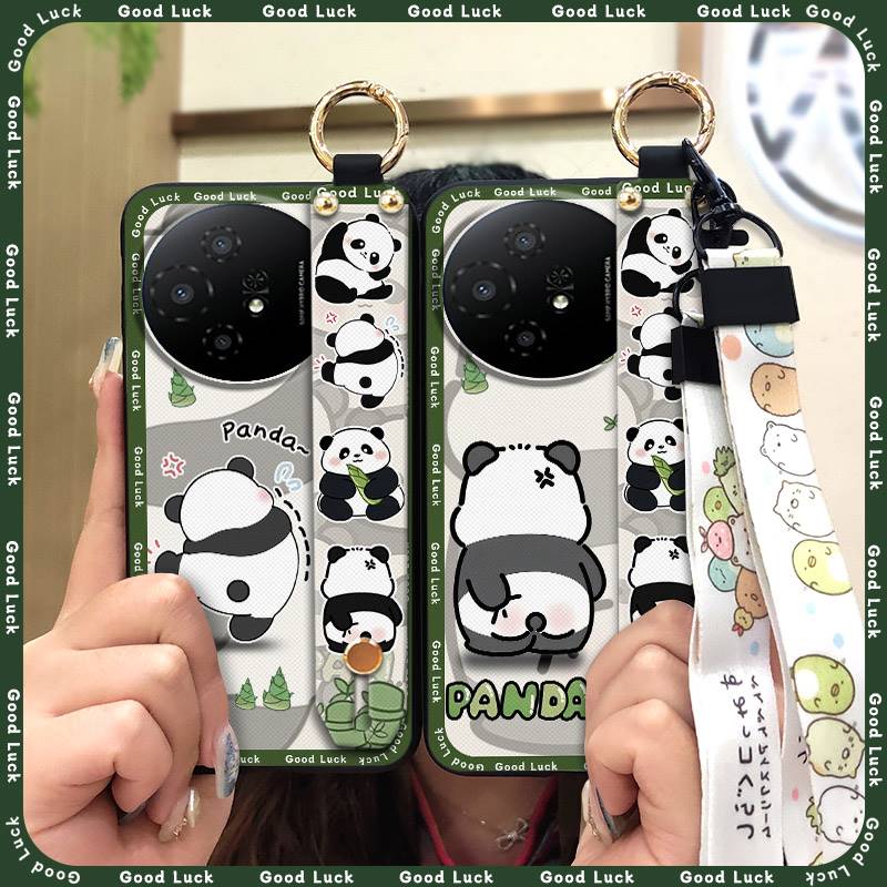 Back Cover Protective Phone Case For TCL 50 Nxtpaper 5G/50Pro Nxtpaper 5G Lanyard Anti-dust Fashion Design Silicone Ring