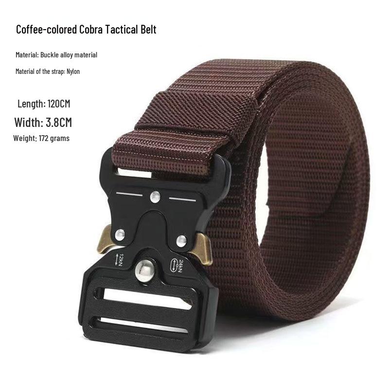 

Cobra Tactical Alloy Buckle Belt for Men s Military & Outdoor Training 125cm (172g)