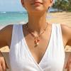 Dopamine Bohemian Starfish Pendant Necklace OT Buckle Beach Jewelry Beaded Choker  Casual Wear