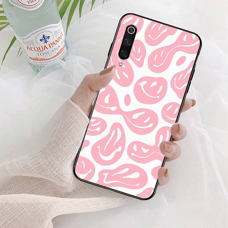 Funny Smiley Face Phone Case for Xiaomi mi 5 6 8 9 10 lite pro SE Mix 2s 3 F1 Max2 3