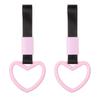 Car Steering Wheel Inches X Car Rear Bumper Warning Car Hand Drift Keychain Interior Exterior for [PATIKIL] Heart-shaped Strap, 2pcs, 9.1 3.6 Inches,