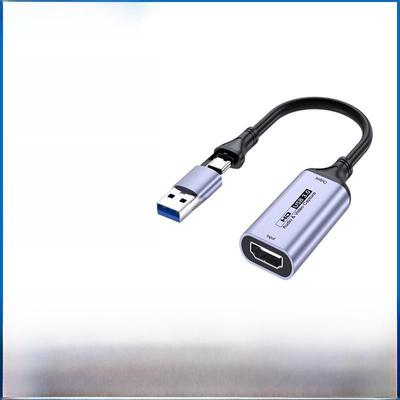 Karta przechwytywania wideo USB 3.0 na HDMI Type-C do gier mobilnych i PC/transmisji na żywo.