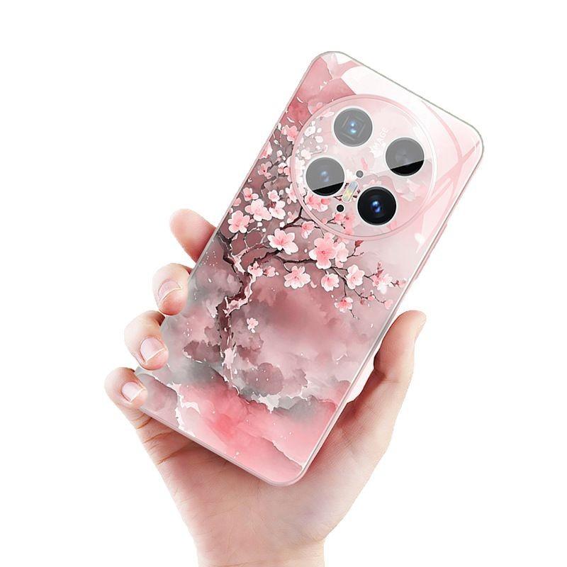 Applicable to Huawei mate70 mobile phone case mate70pro new ice crystal glass mate60 ultra-thin heat dissipation pro +