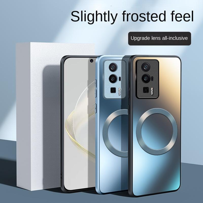 For Xiaomi POCO F5 Pro Case Hard Matte Magnetic Wireless Charging Protective Back Cover Case For Xiaomi POCO X4 X3GT F4 M4 Pro