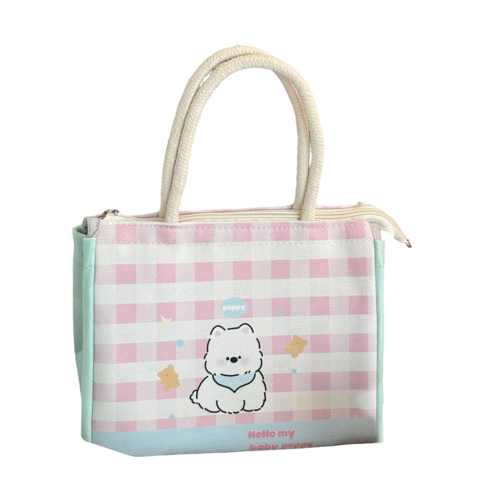 

Изолированная сумка для ланча Ланч-бокс Женский Мужской Взрослый Большая Вместимость Сумка-тоут для ланча для Работы Пикника Путешествий Многоразовая сумка для ланча 3