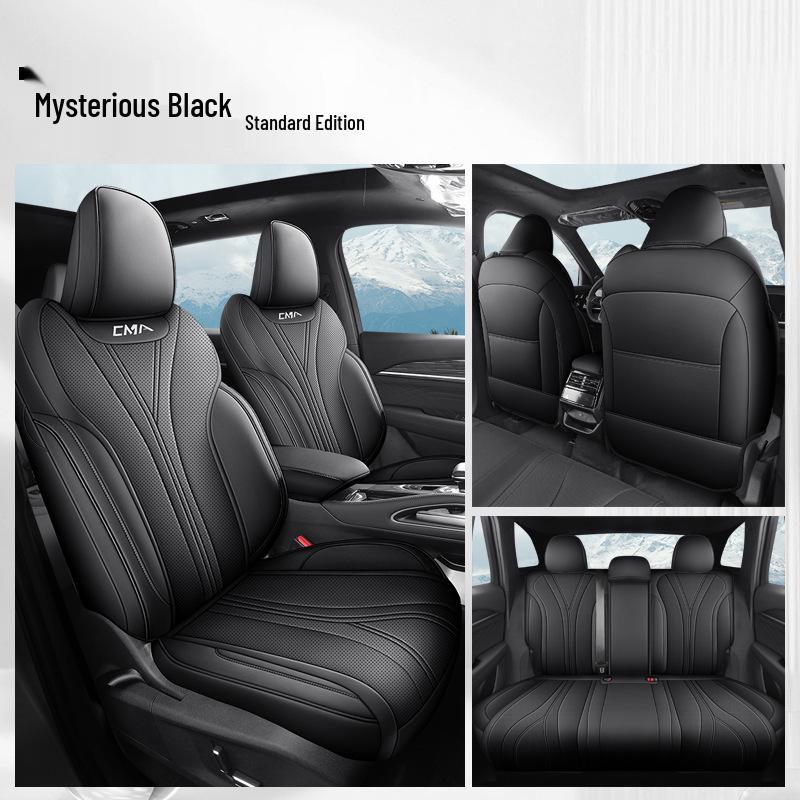 Husă de scaun auto din piele integrală pentru toate sezoanele pentru Xingyue L, model cu cinci locuri