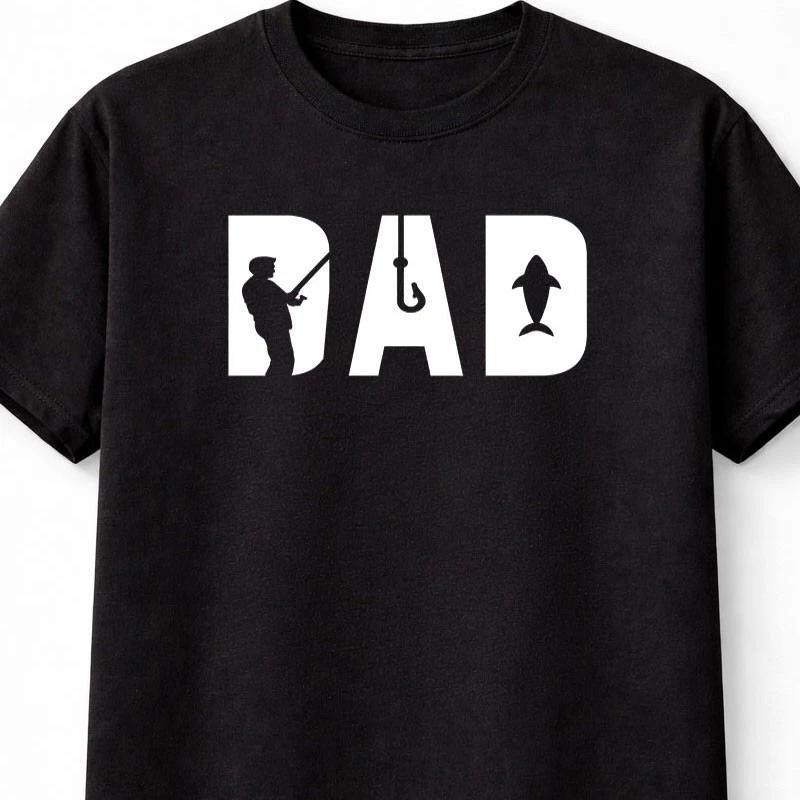 Fishing Dad Fathers Day Dad Daddy FisherUnisex Angler Unisex TShirt S