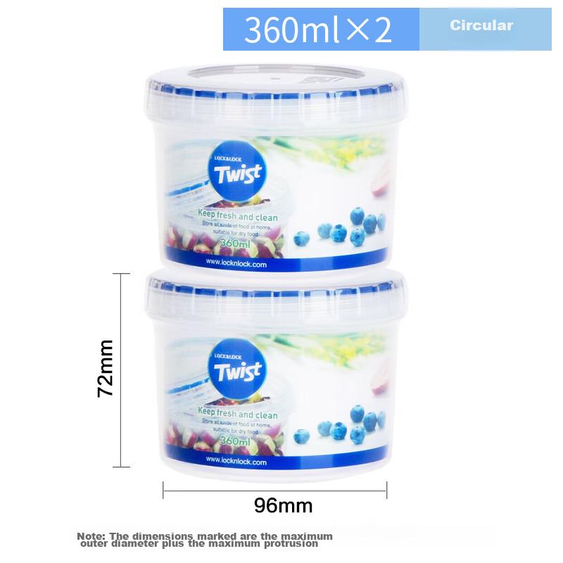 Photos - Food Container Lock&Lock Sealed Plastic Food Storage Containers, Milk Powder Jars, Tea Canisters, Storage Jars, Refrigerator Organizer Cont 