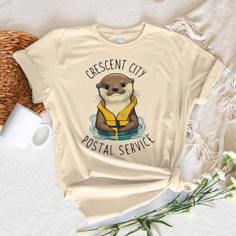 Otters t-shirt Dames grafisch Unisex zomer t-shirts feUnisex y2k kleding
