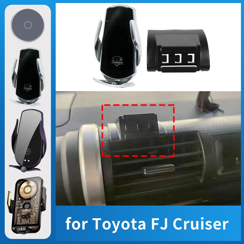Car Phone Holder for Toyota FJ Cruiser Charging GPS Bracket Navigation Stand Auto Accessories