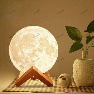 Okolní světlo Měsíční lampa Noční lampička Obloha Plácni Měsíční lampa