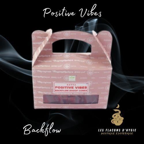 Encens - Satya - Backflow Positive Vibes - Blanc - Mixte - Adulte