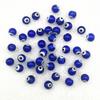 6mm 8mm 10mm Blue/White Glass Beads Evil Eye Beads for Jewelry Making DIY Handmade Bracelets Accessories
