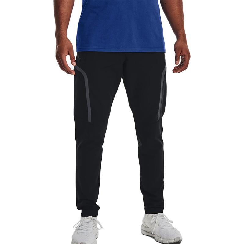 Under Armour Pantaloni da Allenamento Fitness Corsa Uomo Colore Unico con Lacci Neri 1373864-001