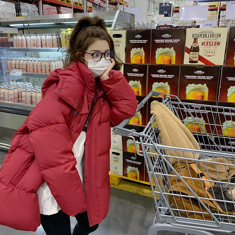 

2024 Женская облегающая куртка с капюшоном в студенческом стиле — средняя длина, омолаживающая и удобная посадка L хаки