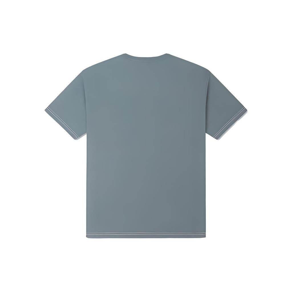 Converse Zip Pocket T-shirt Asia Sizing 'Ash Green' Unisex 10025872-A03