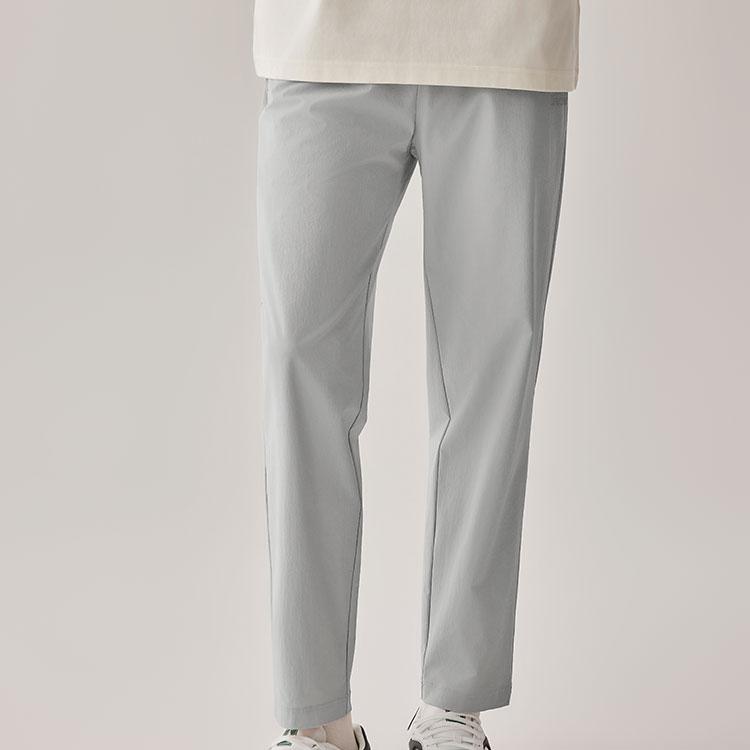 Skechers Ss25 Sports Comfortable Soft Quick-Dry Straight-Leg Casual Pants Men Bottoms Smoke-Gray L225M098-00EQ