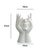 Minimalist Face Ceramic Vase Art Sculpture Home Decor Flower Arrangement Centerpiece Modern Living Room Ornament Gift