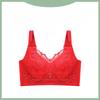 Gather Bra Women's Anti Sagging Summer Thin Underwear Women's Collection Accessory Breast Adjustment Plus Size Bra