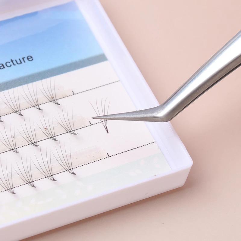 1PC/2PC Precison Eyelashes Tweezer Professional for Making Fine Lashes Extension Anti-static Tweezer Excellent Closure