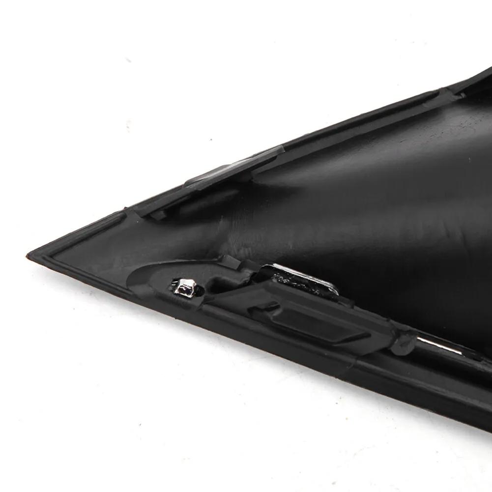 Fog Light Cover Front Bumper Pair Black Chrome Fog Light Lamp Frame Cover