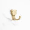 Bear shape Hanging Clothes Hook Rust-proof Strong Bearing Capacity Wall Hanging Hook Wear-resistant Zinc Alloy Wall Coat Rack