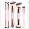 Double Head Foundation Blush Brush Single Three-Color Soft Hair Beauty Tool Grooming Brush Loose Powder Brush Makeup Brush