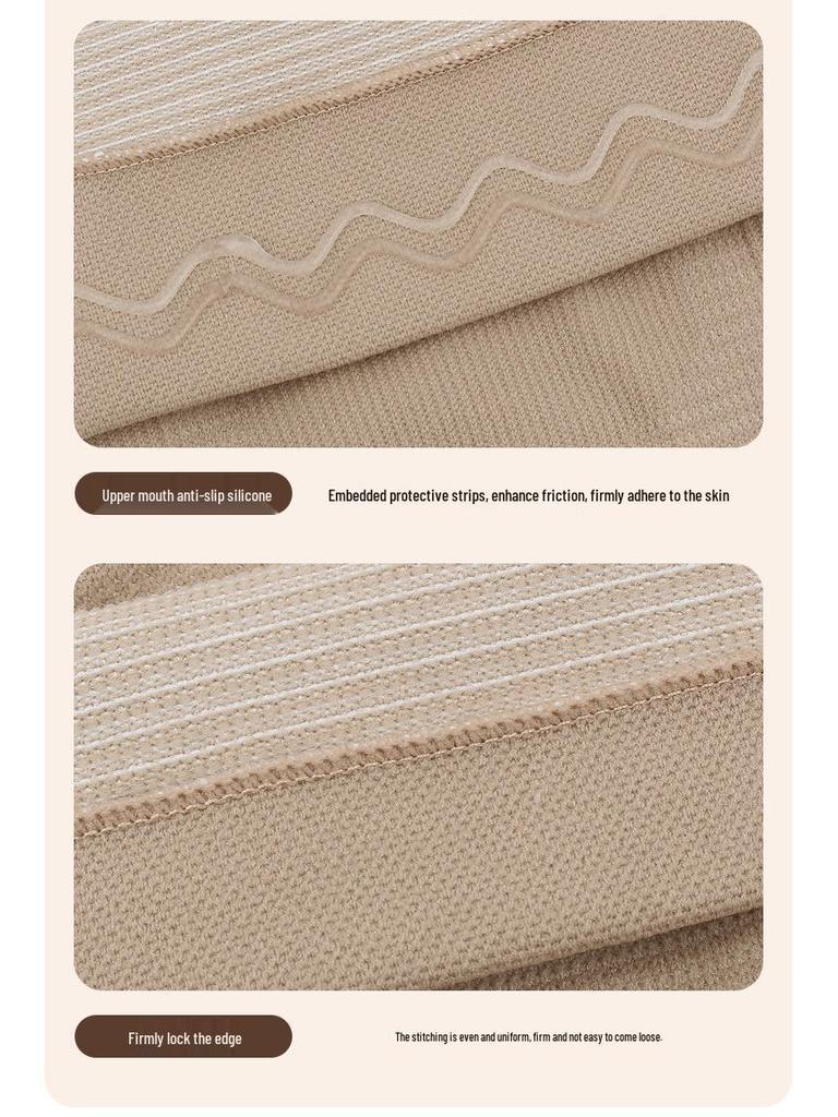 Winter Thin Non-Slip Knee Pads for Cold Protection and Joint Warmth