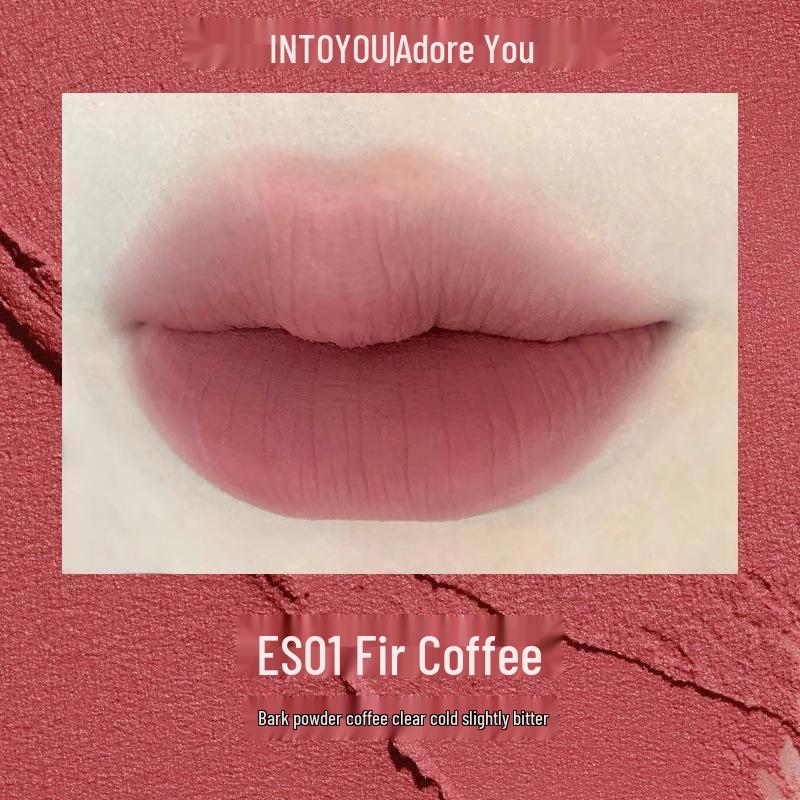 INTO YOU Heartbeat Lip Glaze: Matte Velvet, High Saturation, Non-Stick Lipstick