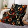 Flanell Überwurfdecke Druckdecke Superweich Gemütliche Nickerchen-Decke für Bett Sofa Büro Reise Maschinenwaschbar Perfektes Wohngeschenk