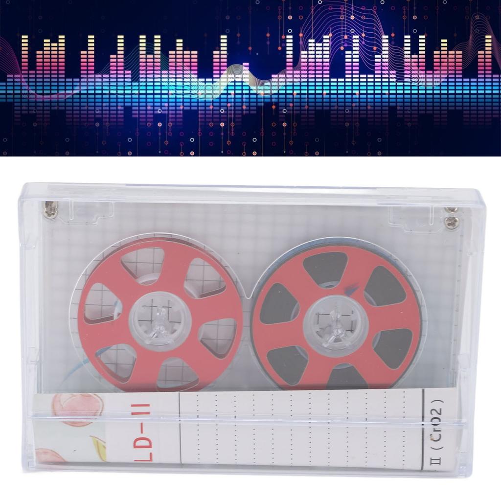 Reel To Reel Blank Sound Cassette Tape Professional Homemade 46 Minutes Aluminum Empty Cassette Tape for Music Recording
