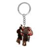 Artistic Acrylic Horse Saddles Pendant For Rearview Mirror Decoration Key Holder Gift And Wall Ornament Application
