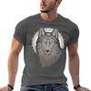 Camiseta Northern Wolf Para Homem Camisetas De Anime Camiseta Oversized De Anime