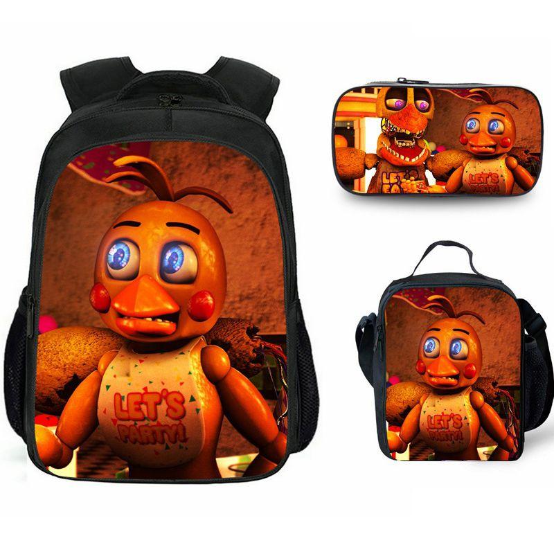 Langlebiger und geräumiger Five Nights At Freddys Rucksack für Schüler